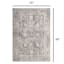 (B844) Honeybloom Vintage Distressed Medallion Accent Rug, 3x5