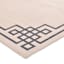 Providence Fenix Ivory Border Accent Rug, 27x45