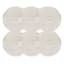 Set of 6 Round Shiori Placemats, Natural