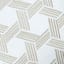 Providence White & Gold Geo Throw Pillow, 18"