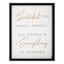 Providence Framed Grateful Sentiment Wall Sign, 11x14