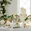 Willow Crossley Gold Star Design Glass Charger Plate