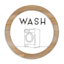 3-Piece Wash, Dry, Fold Wall Art, 8"
