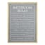 Bathroom Rules Wall Decor, 14x19