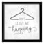 Don't Leave Me Hanging Laundry Wall Decor, 13"