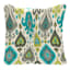 Paso Turquoise Outdoor Tufted Back Cushion