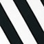 Providence Black Awning Striped Outdoor Corded Back Cushion