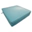 Solid Light Blue Single Outdoor Deep Seat Chair Cushion
