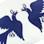 Tracey Boyd Tonala Birds Square Outdoor Throw Pillow, 13x18