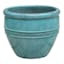 Providence Tyler Teal Tall Outdoor Planter, Small