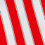 Providence Red & Navy Blue Awning Striped Basic Outdoor Chaise Lounge Cushion