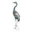 LED Metal Crane Outdoor Garden Statue with Timer, 36.8"
