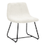Tiny Dreamers Drake Kids Accent Chair, White Sherpa