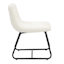 Tiny Dreamers Drake Kids Accent Chair, White Sherpa