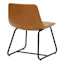 Tiny Dreamers Drake Kids Faux Leather Accent Chair, Cognac