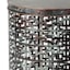Found & Fable Punched Metal Plant Stand, Large