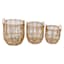 Found & Fable Round Rattan Storage Basket, Large