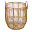 Found & Fable Round Rattan Storage Basket, Medium