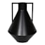 Tracey Boyd Black Metal Vase with Handles, 13"