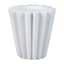 Found & Fable White Origami Design Tealight Candle Holder, 4"