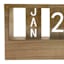 Ty Pennington Wooden Tabletop Calendar, 10x5.5