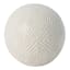 Found & Fable Eileen White Decorative Sphere, 4"
