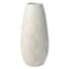 Found & Fable Eileen White Vase, 15"