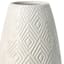 Found & Fable Eileen White Vase, 15"