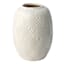 Found & Fable Eileen White Ceramic Vase, 8"