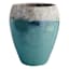 Arcadia Urn Ceramic Planter 24in. White Aqua