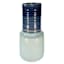 Ty Pennington Blue Reactive Glaze Ribbed Ceramic Vase, 13"