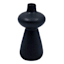 3X5 Black Ceramic Vase