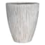 Bailey White Bark Design Egg Shaped Planter, Medium