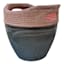Sandy Black Blossom Outdoor Planter, Medium