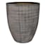 Indoor Tall Grid Patterned Ceramic Pot, Large
