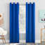 Tiny Dreamers Lyle Blue Blackout Grommet Curtain Panel, 84"