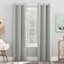 Tiny Dreamers Grey Blackout Grommet Curtain Panel, 84"