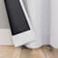 Tiny Dreamers Lyle White Blackout Grommet Curtain Panel, 84"