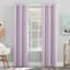 Tiny Dreamers Lyle Purple Blackout Grommet Curtain Panel, 84"
