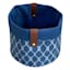 Providence Rope Print Fabric Storage Bin, Small