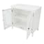 Providence Charlotte Cabinet, White