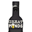 Great Minds Drink Alike Bottle Opener Wall Decor, 6x17