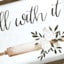 Roll With It Kitchen Wall Art, 14x11