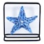 Ty Pennington Blue Metal Starfish Sign, 8"