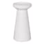 Ty Pennington White Ceramic Candle Holder, 8"