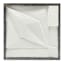 Found & Fable White Origami Design Vase, 8"