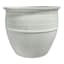 Dana Cream Ceramic Outdoor Planter, Extra Large