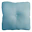 Light Blue Tufted Back Cushion
