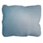 Light Blue Corded Outdoor Back Cushion