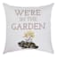 Honeybloom We're in The Garden Square Outdoor Throw Pillow, 16"